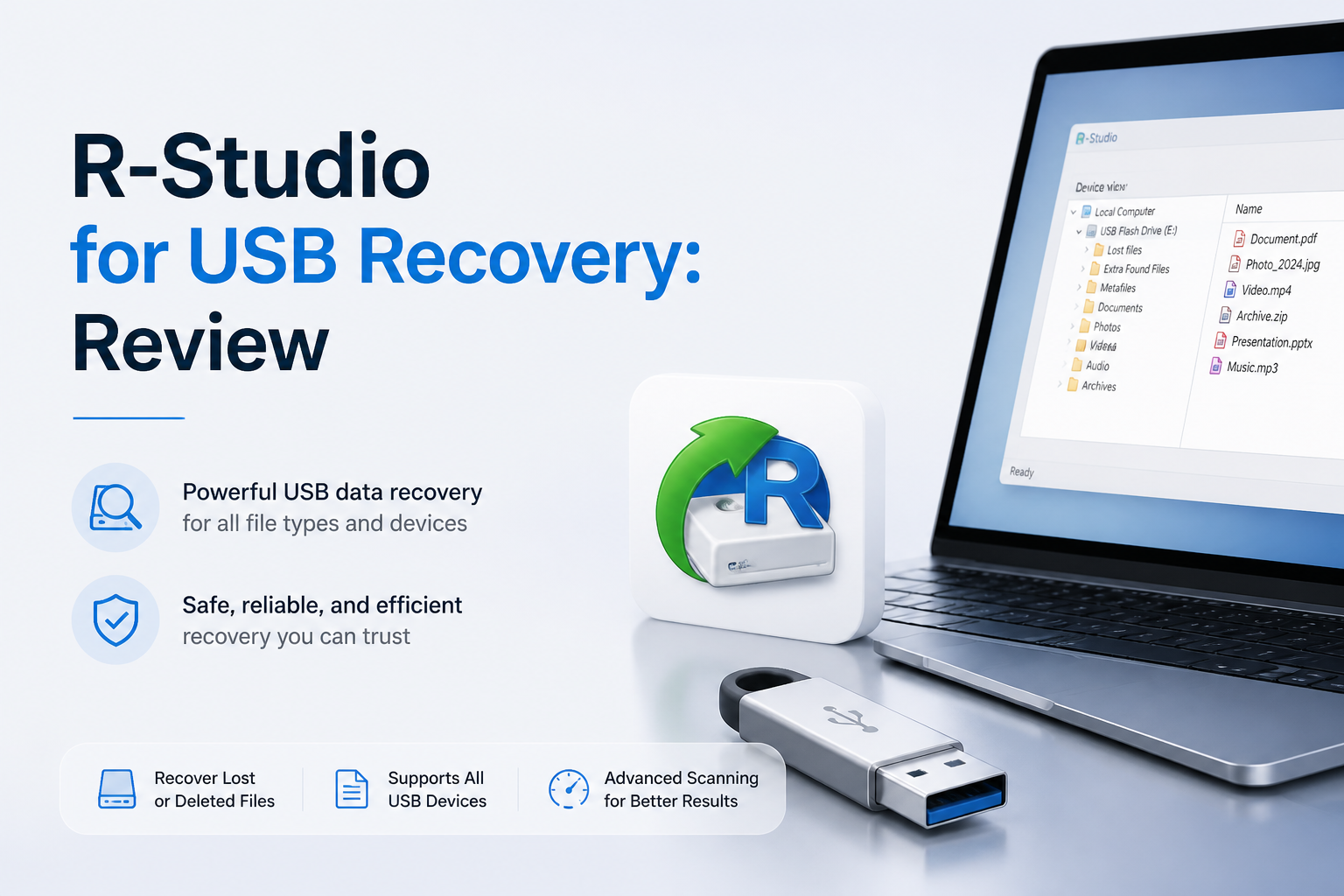 R-Studio for USB Recovery: Review 2026