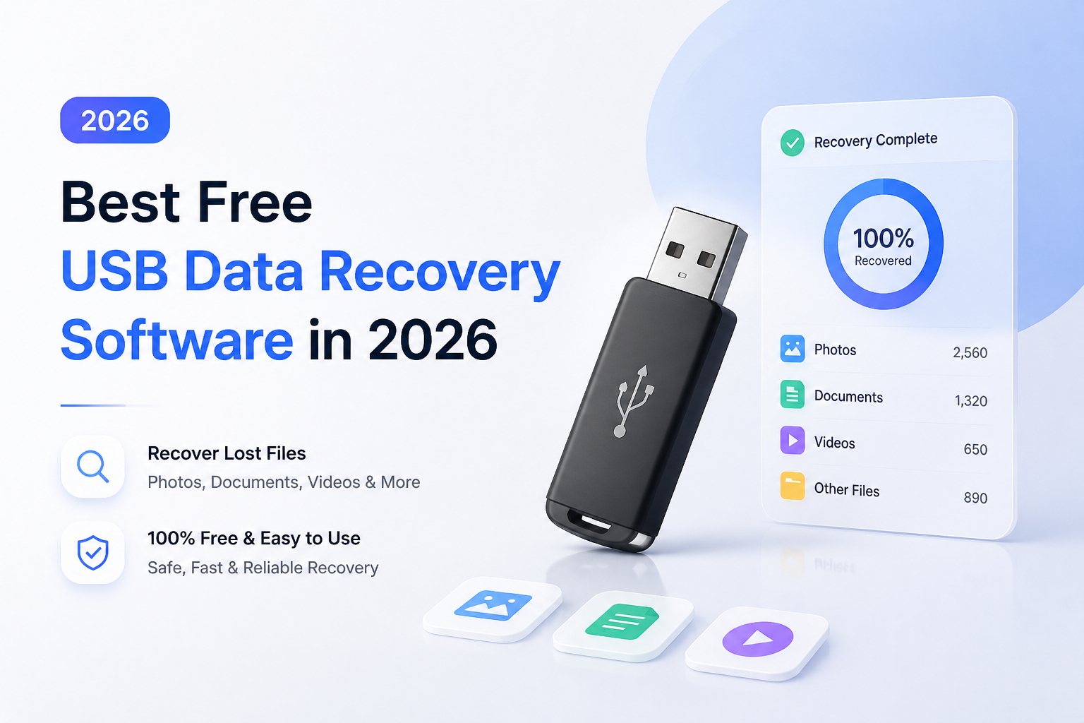 Best Free USB Data Recovery Software in 2026